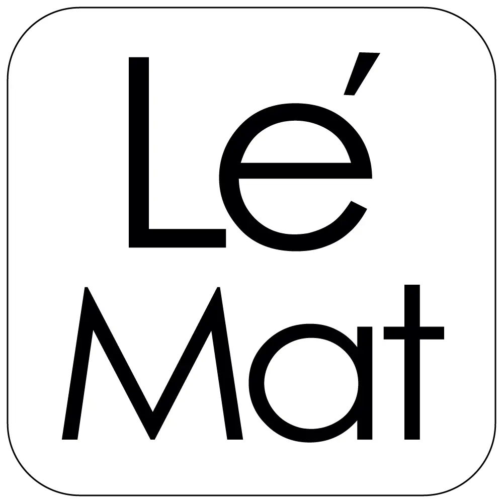 Le Mat Logo White variation