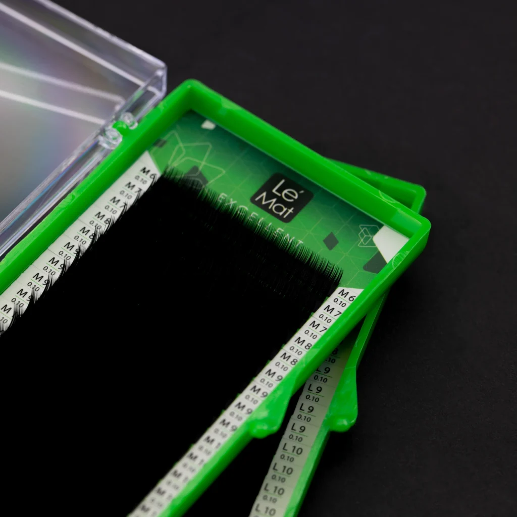 Excellent 2 trays M/L curl fiber image