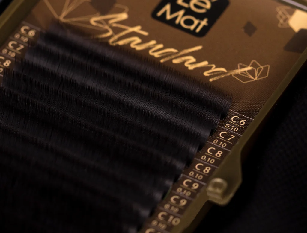 Standard coffee tray close up fiber image