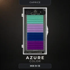 Caprice Azure Colored Lash Mix 9–13mm