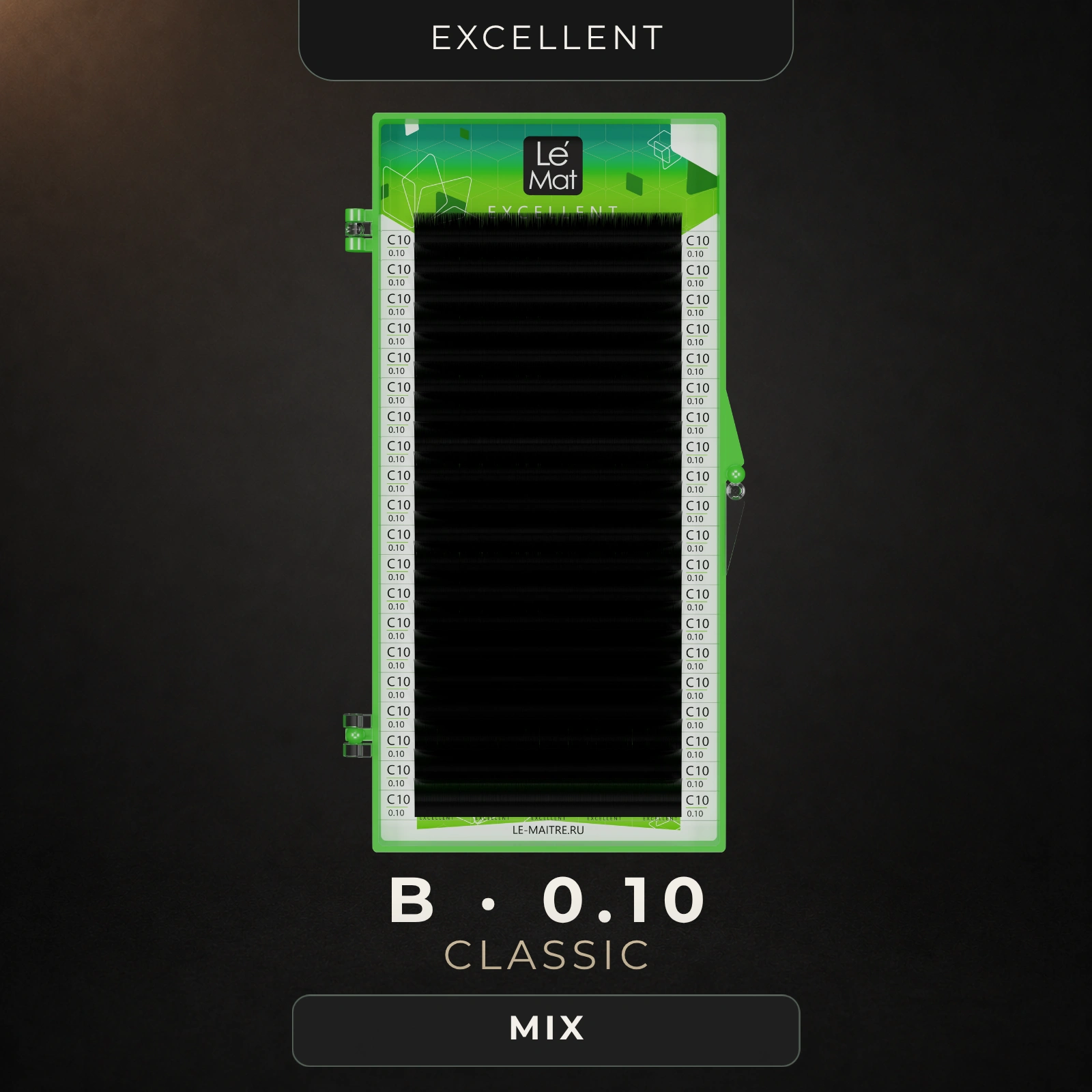 Excellent B 0.10 Classic Lashes (Mix)