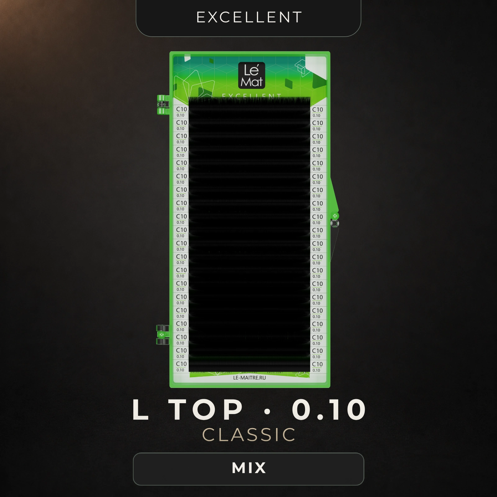 Excellent L Top 0.10 Classic Lashes (Mix)